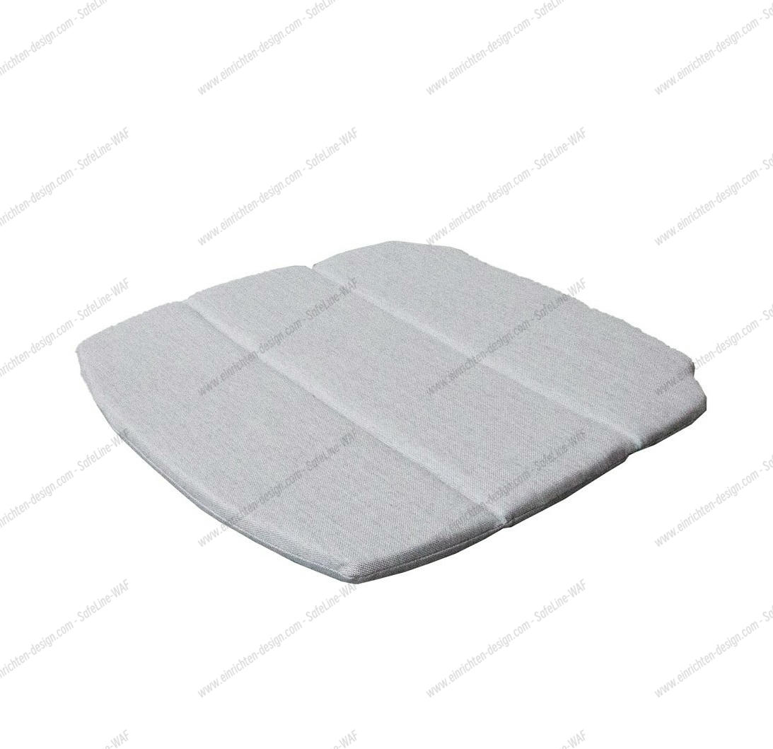 Breeze Cushions for Outdoor Chair four-legged frame Cane-Line light gray