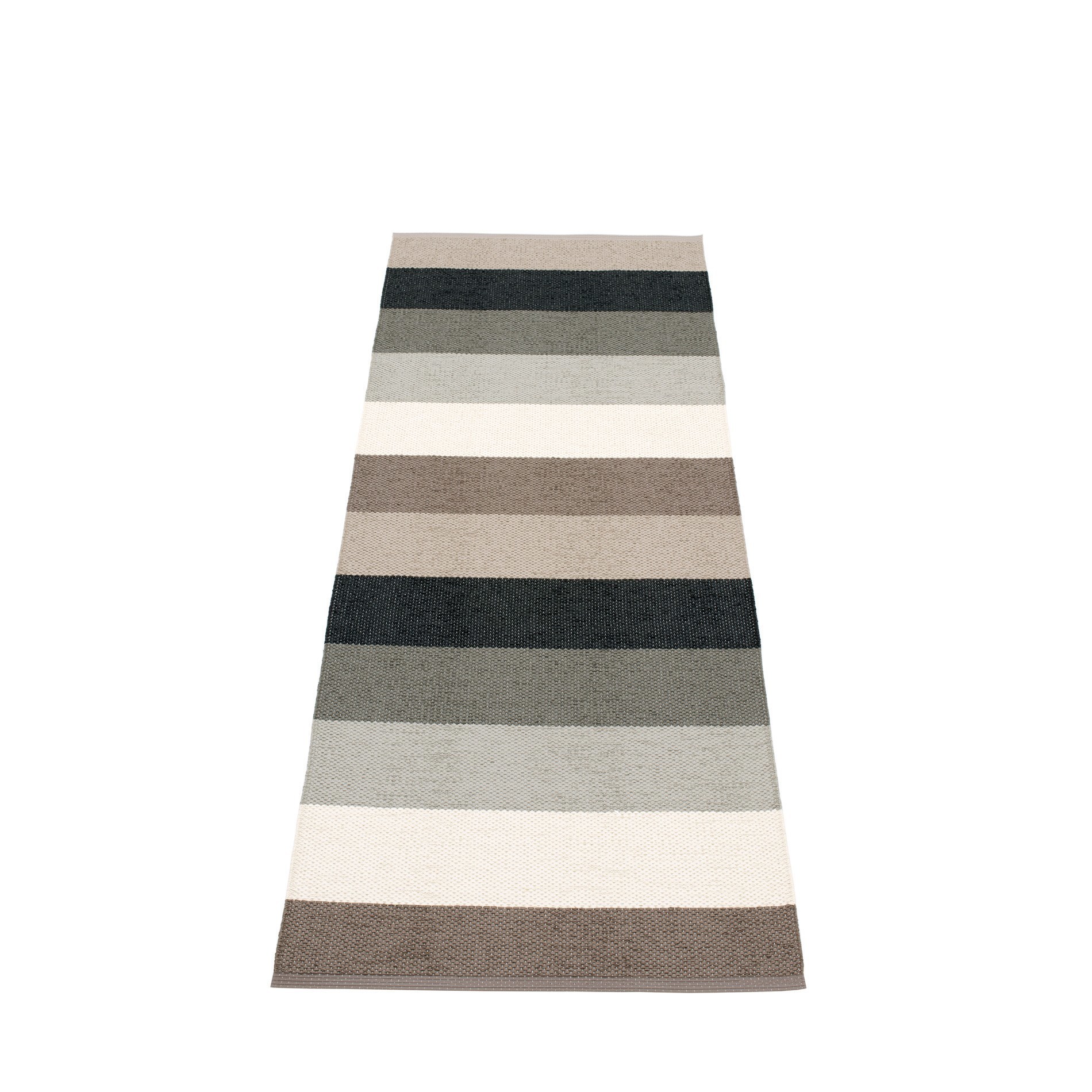 Molly Plastic Carpet 70x200 cm Pappelina Mud