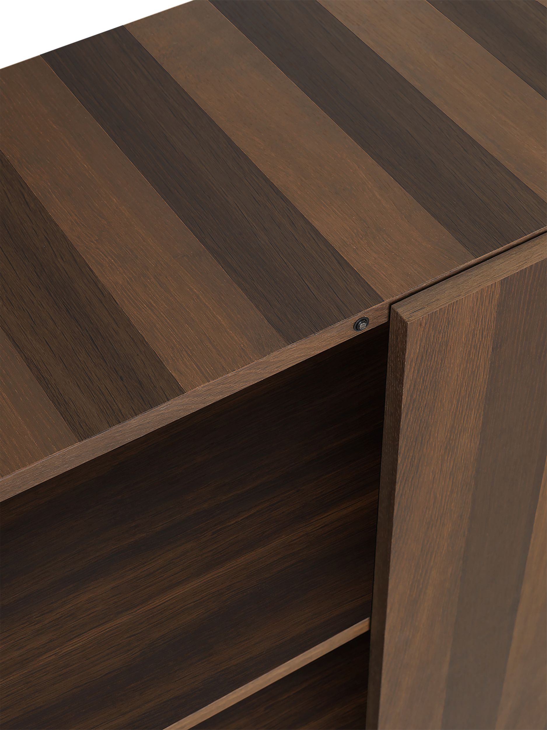 Mail Storage Cupboard Smoked Oak Ferm Living