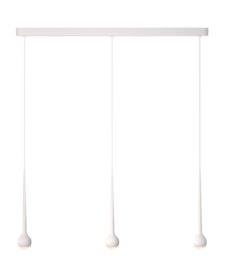 Falling Sun Trace pendant light Grau