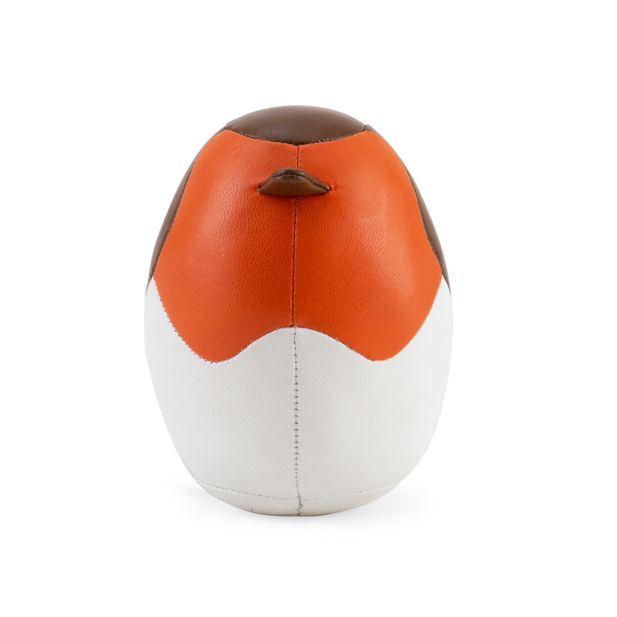 Bird Robin paperweight brown-orange Züny