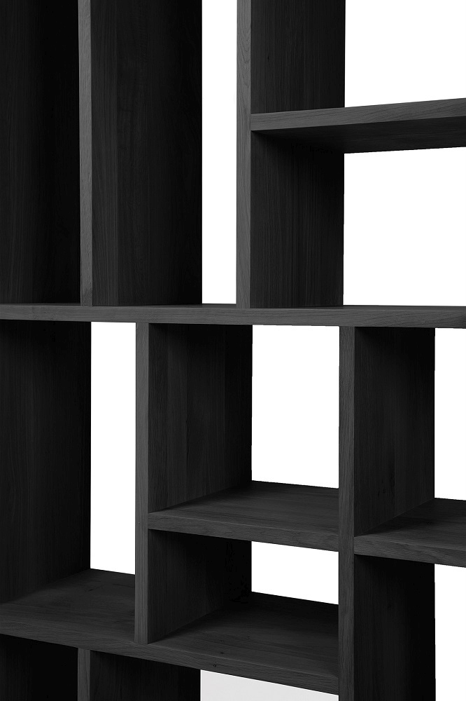 M Rack Oak black Ethnicraft W 104