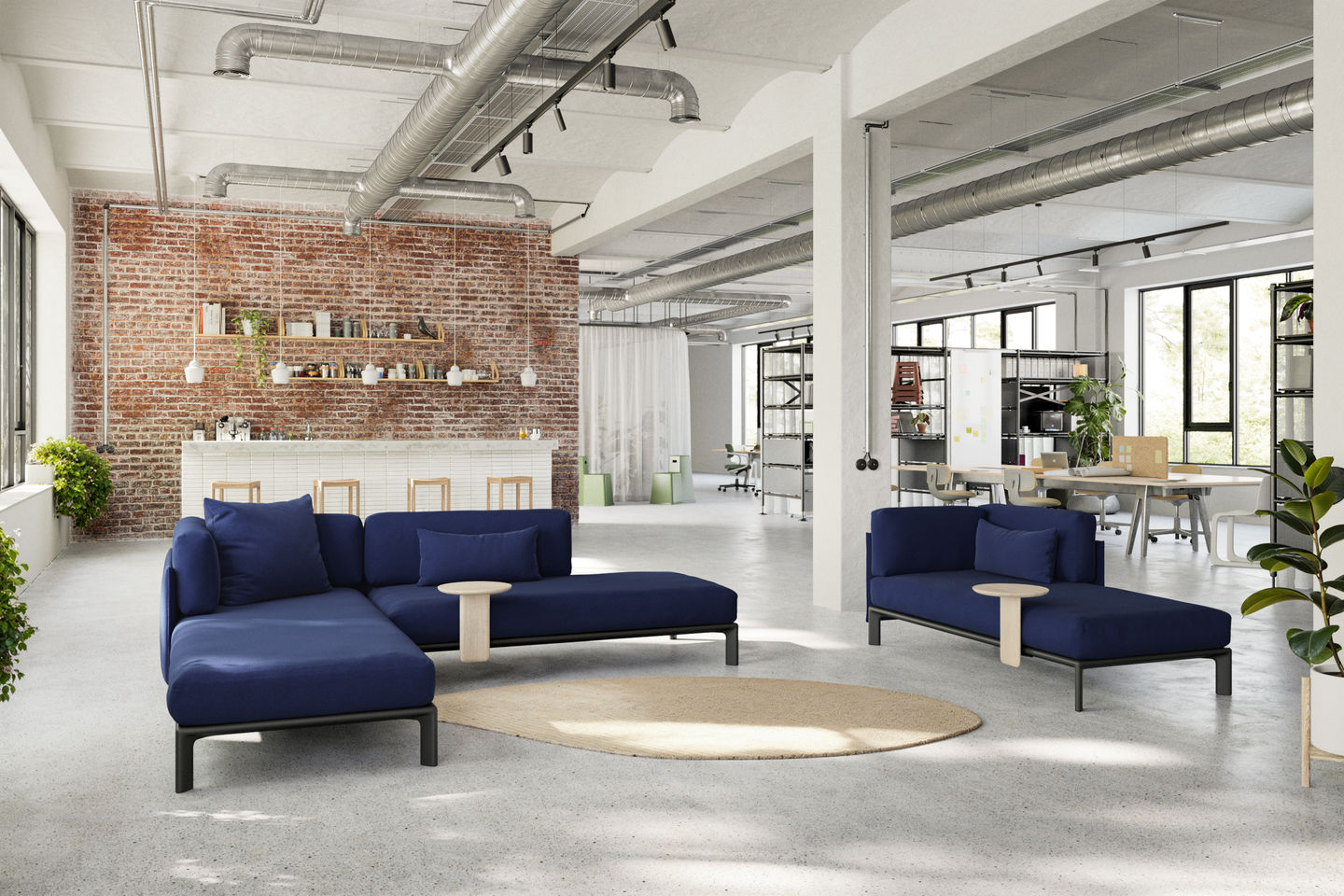 Anagram platform connector 2 pieces Vitra  