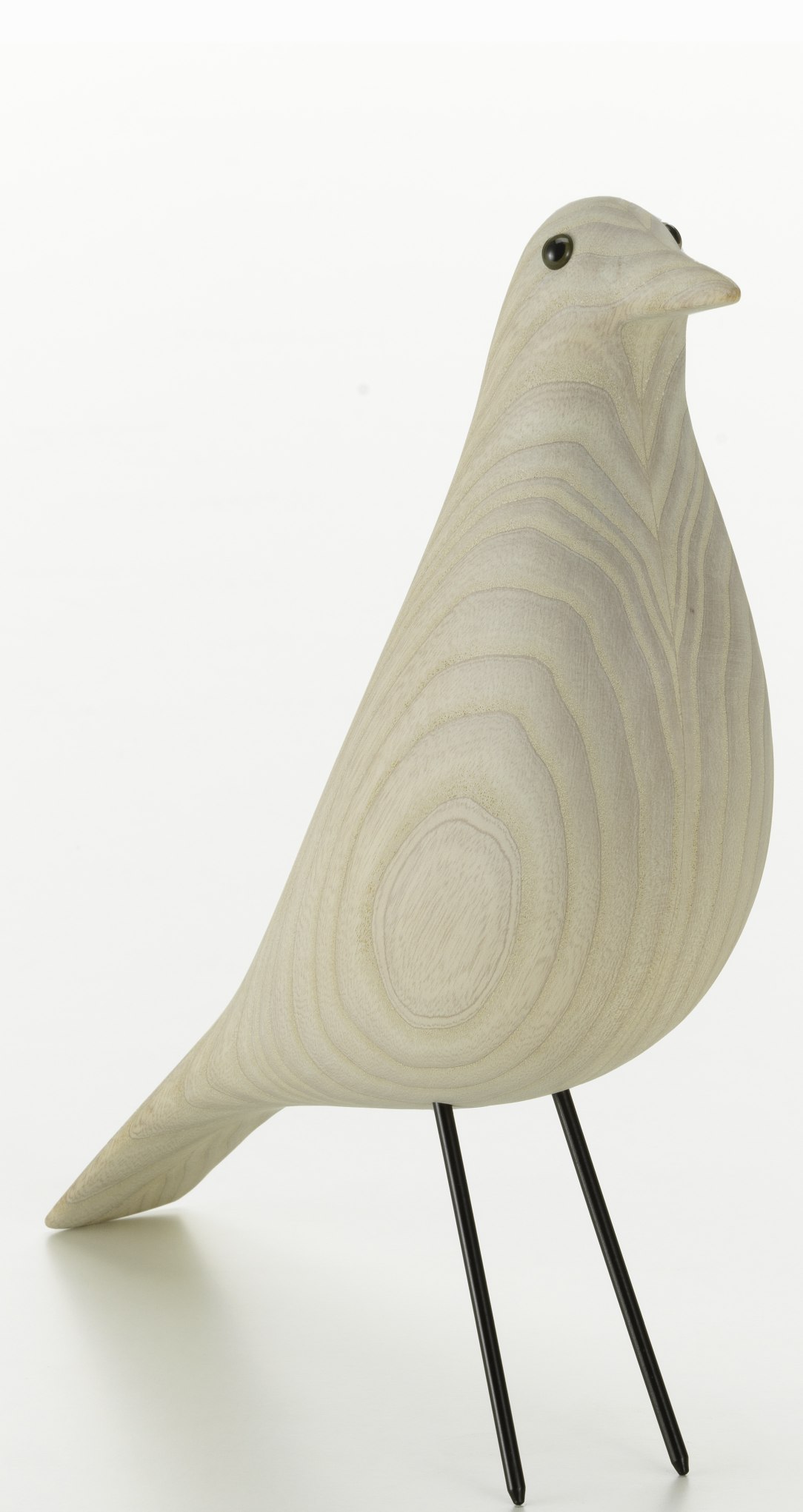 Eames House Bird sculpture white oiled ash Vitra