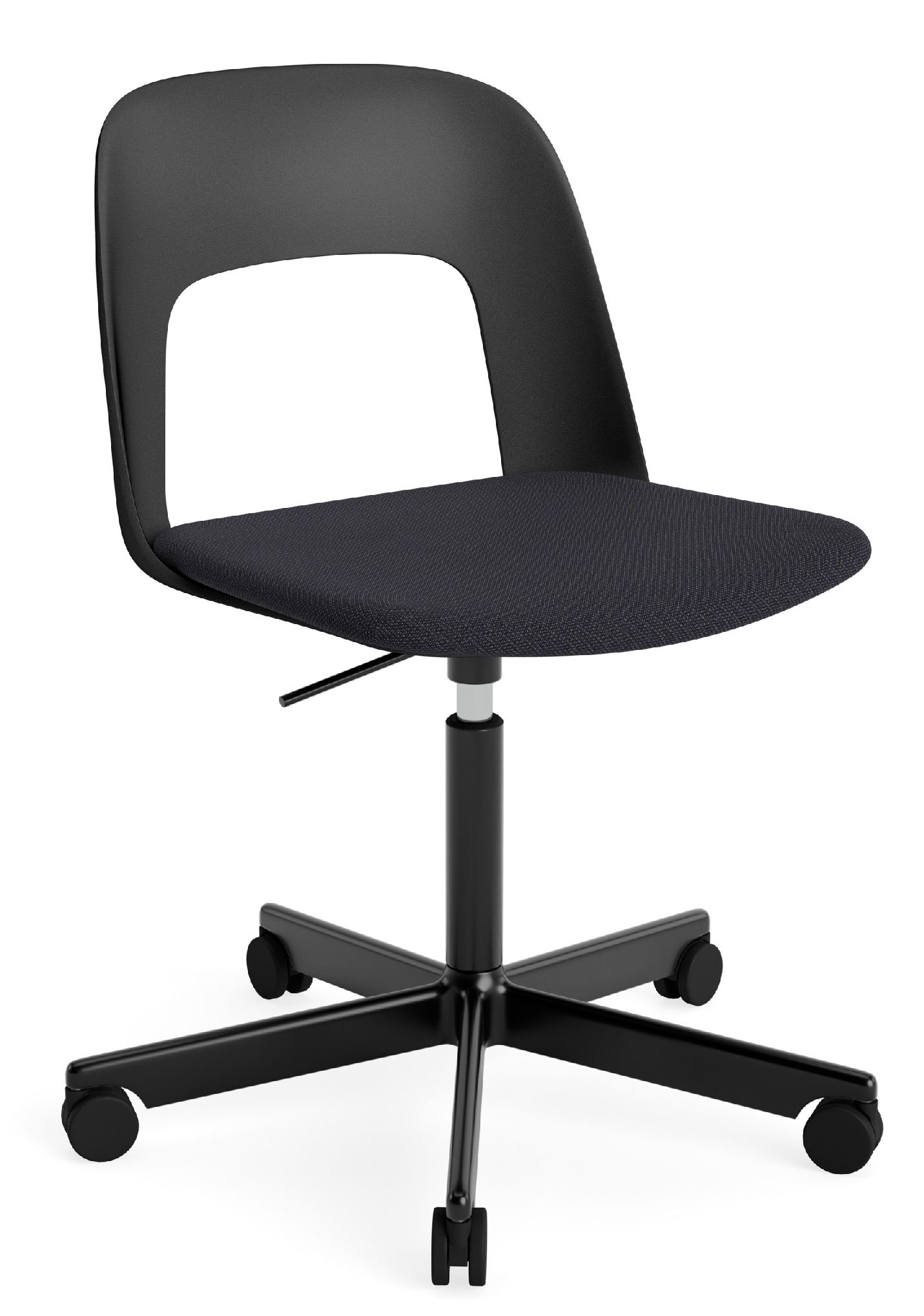 Layout Side Chair 143 5-star swivel base chair Hay   