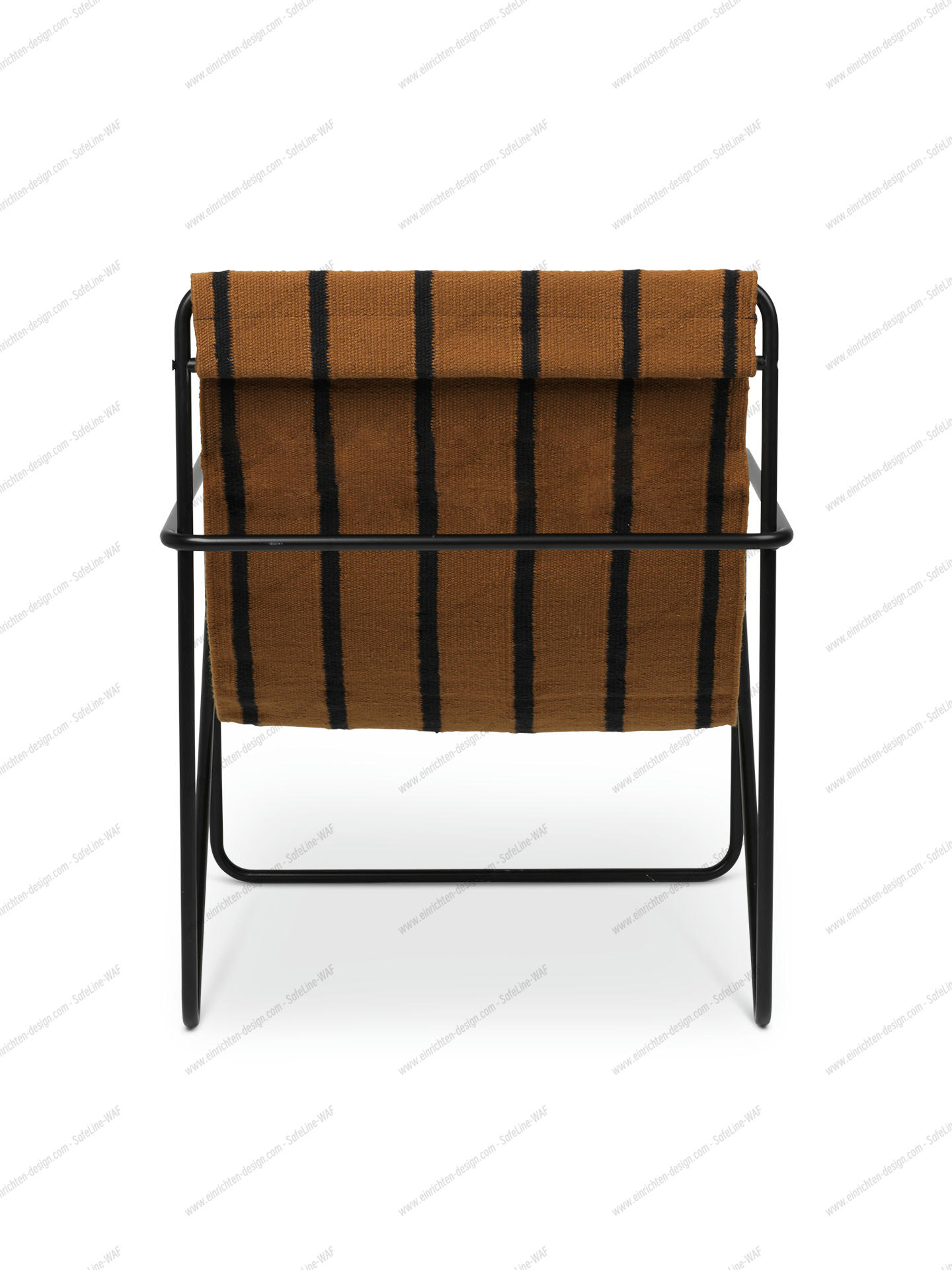Desert Lounge Chair Black / Stripe Ferm Living