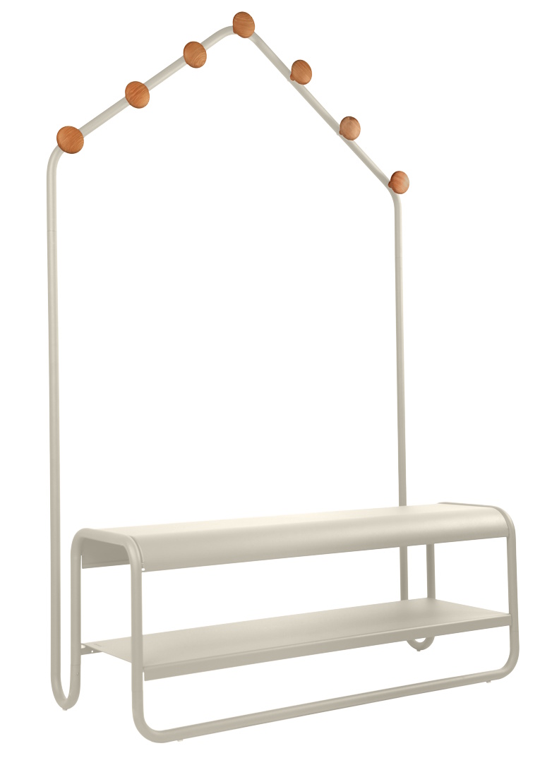 Funambule Coat rack bench Indoor Fermob