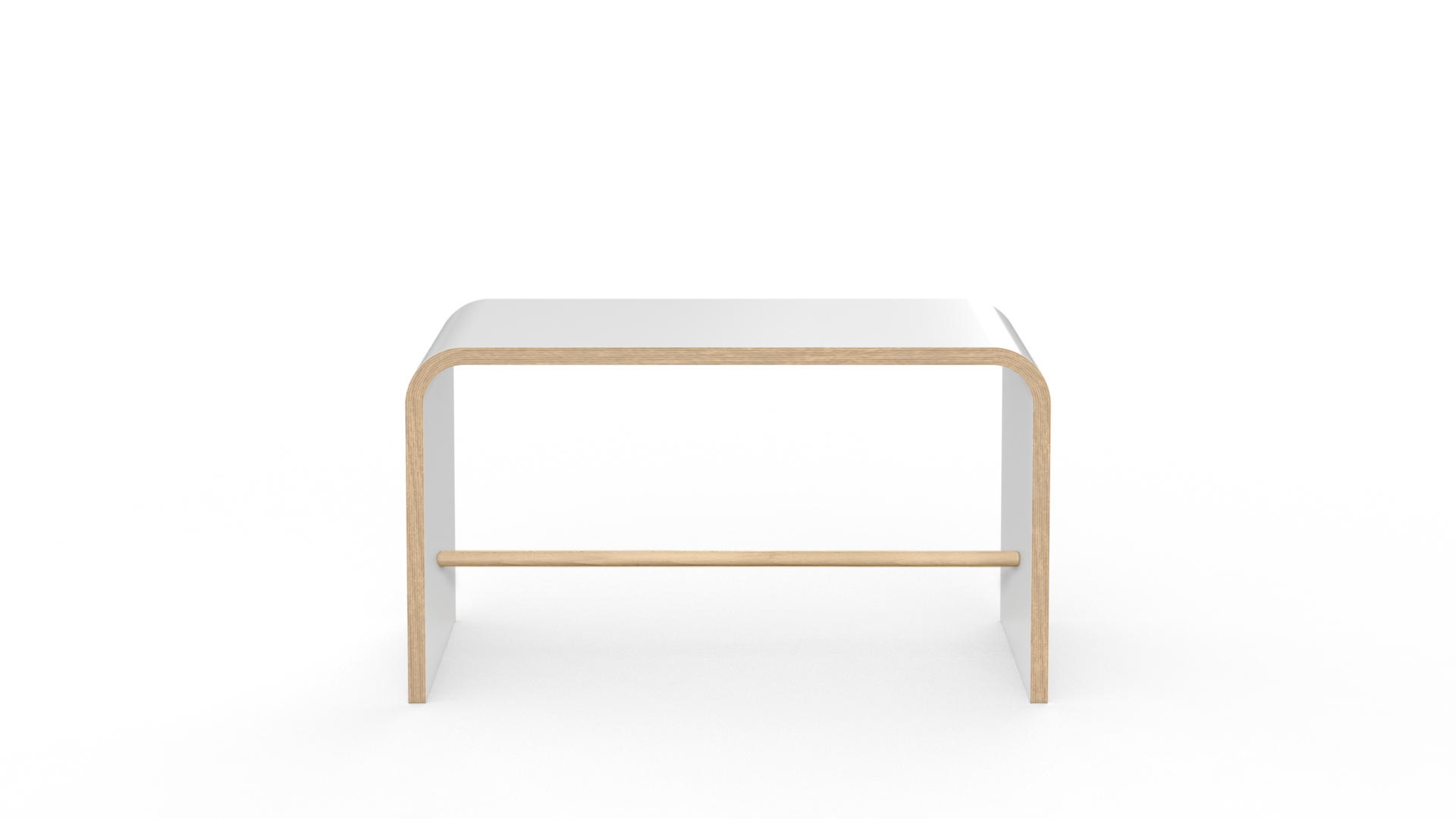 Sit stool white Tojo