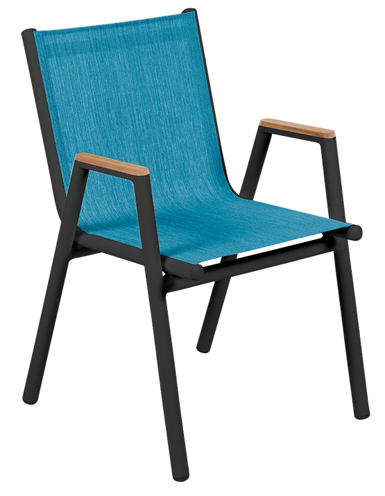 Pilotis armchair with armrests Batyline Outdoor Fermob