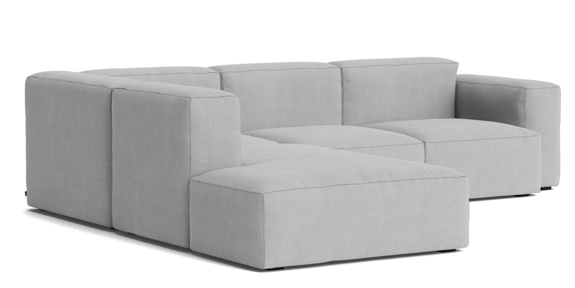 Mags Soft Sofa Corner Combination 2 low Armrest left Hay
