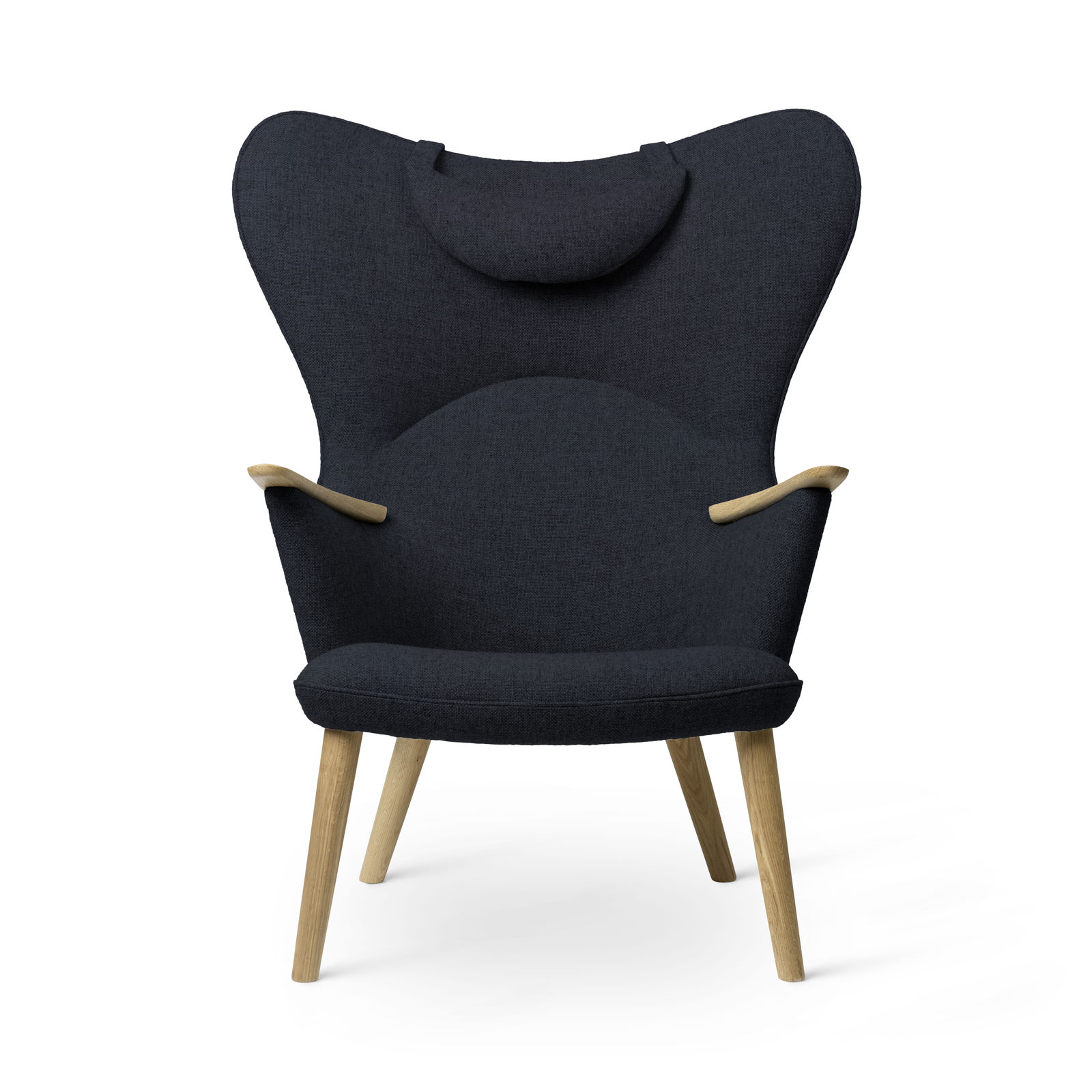 CH78 Mama Bear Lounge Chair Fiord 0782 Carl Hansen & Søn