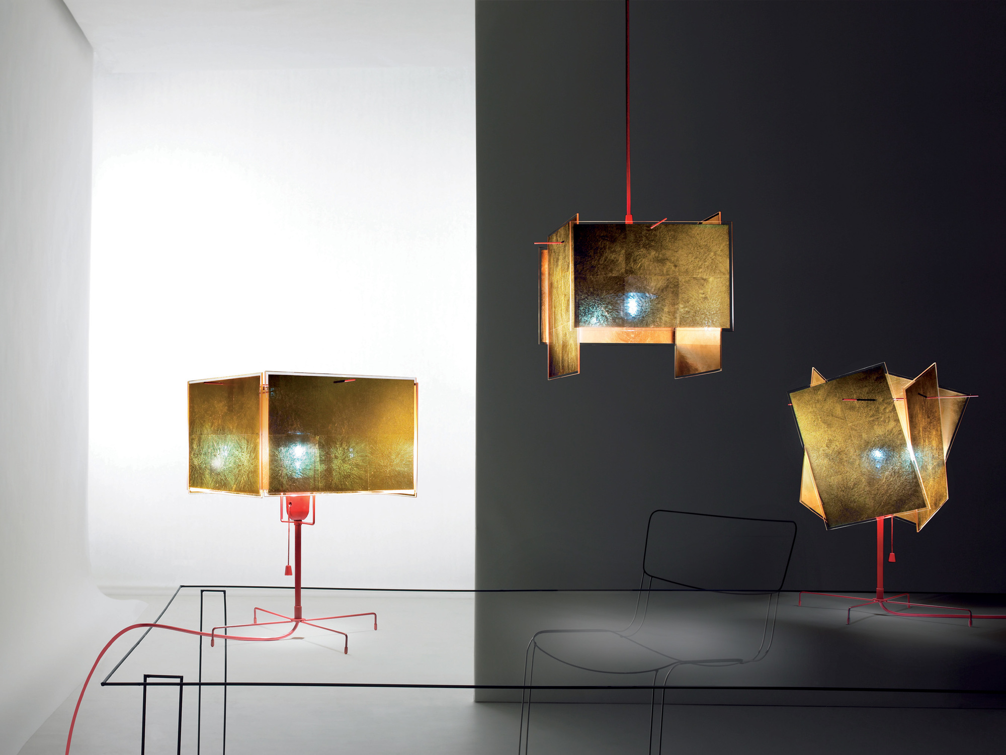 24 Karat Blue Pendant/Ceiling Light Ingo Maurer