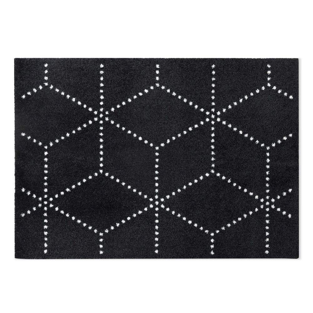 Hagl Indoor / Outdoor Doormat 60x85 cm / BLACK Heymat SINGLE PIECES