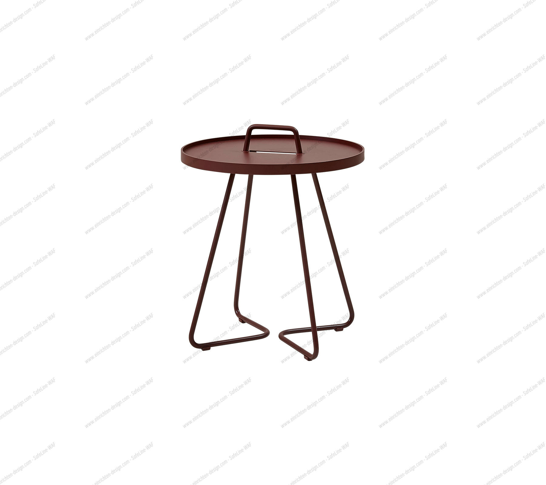 On-The-Move Outdoor side table small bordeaux Cane-Line