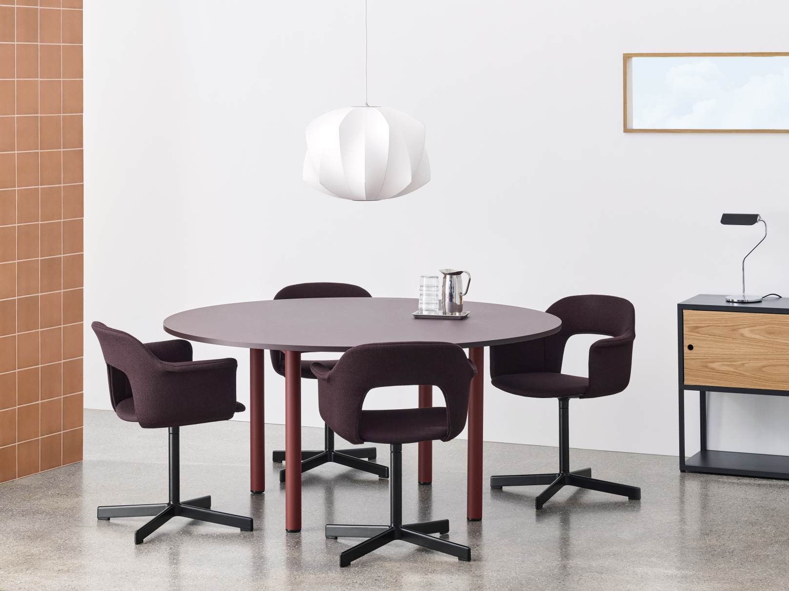 Annex Table Round Dining Table Hay