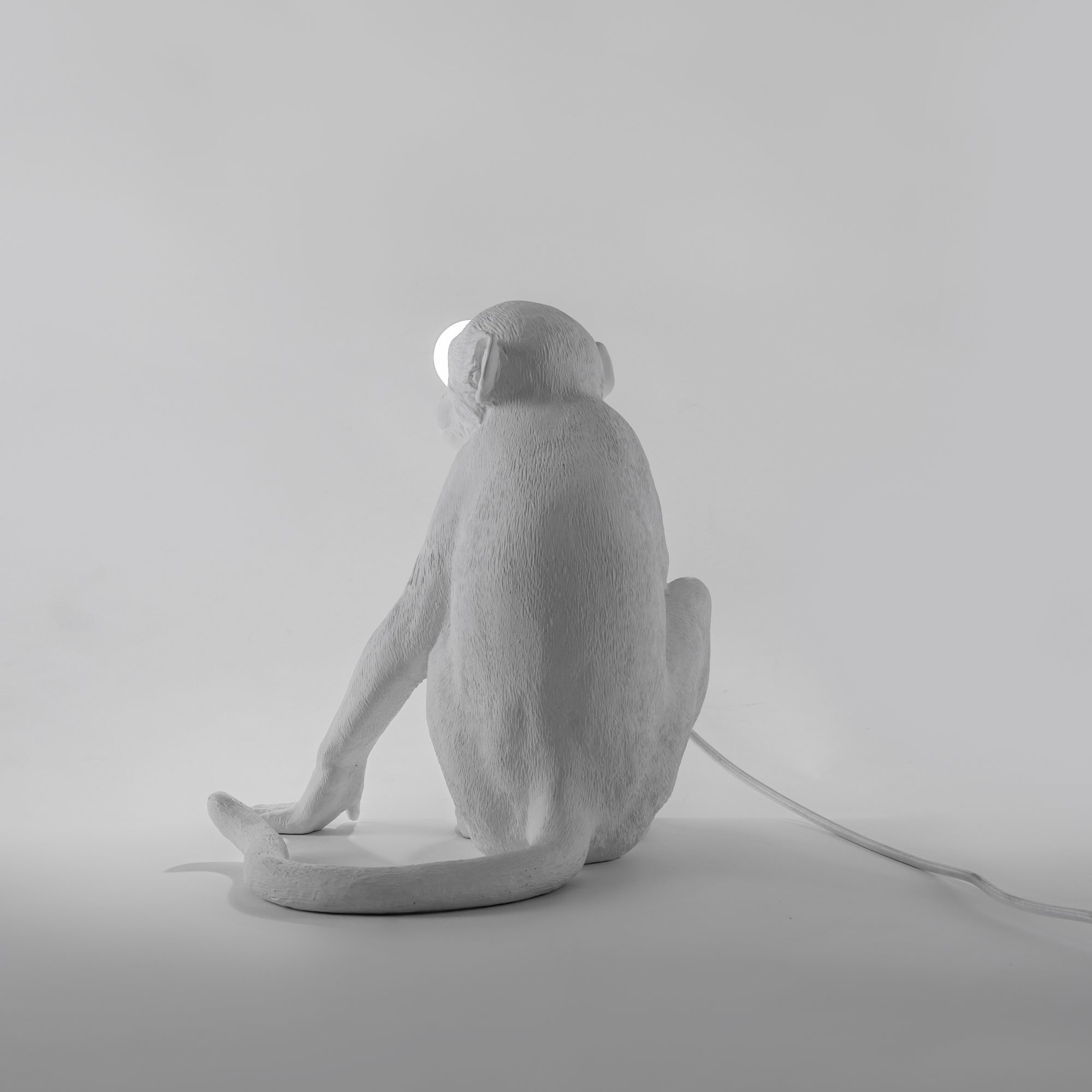 Monkey Sitting Lamp Indoor floor lamp / table lamp with switch Seletti SINGLE PIECE