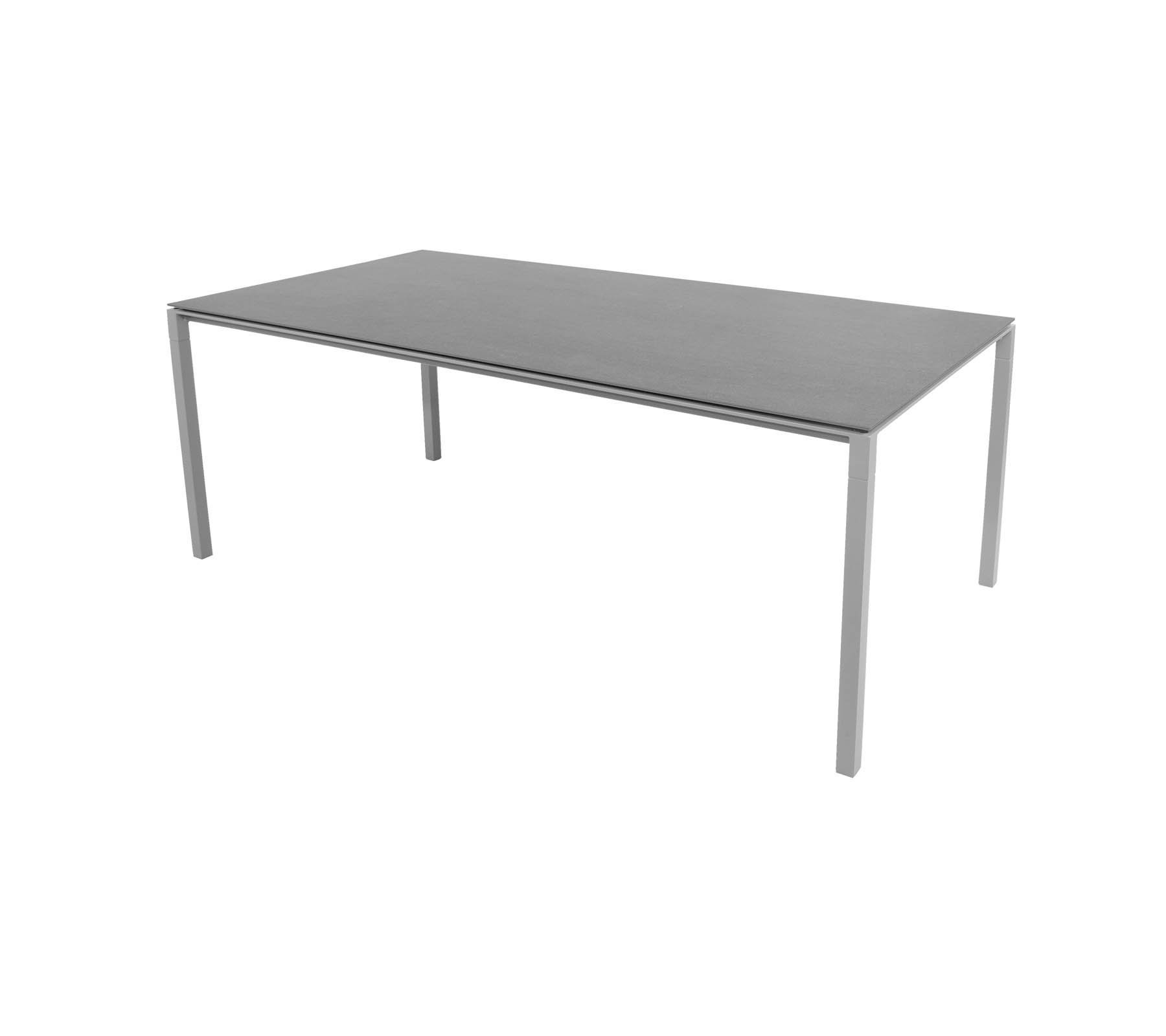 Pure Outdoor Dining table medium W 200 x D 100 x H 74 cm Cane-Line
