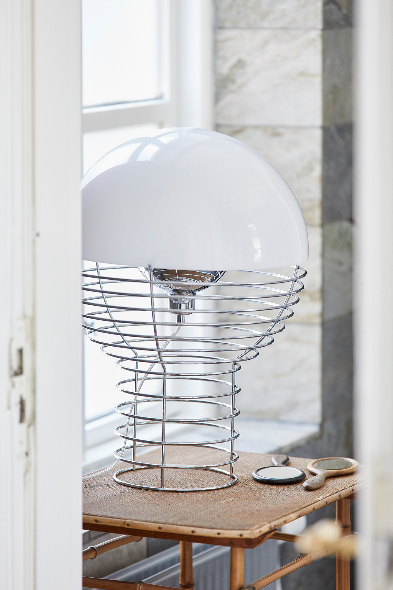 Wire Large table lamp Verpan