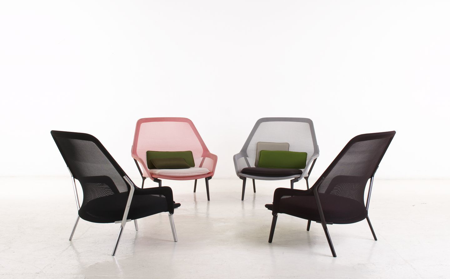 Slow Chair &amp; Ottoman Armchair Vitra