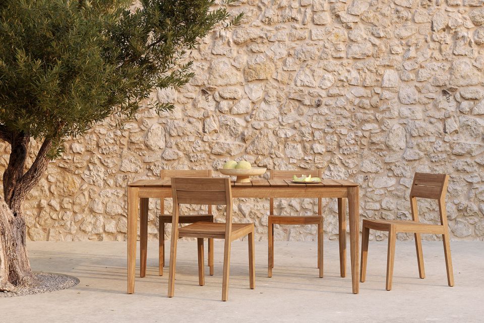 Bok Outdoor Dining Table Teak Ethnicraft