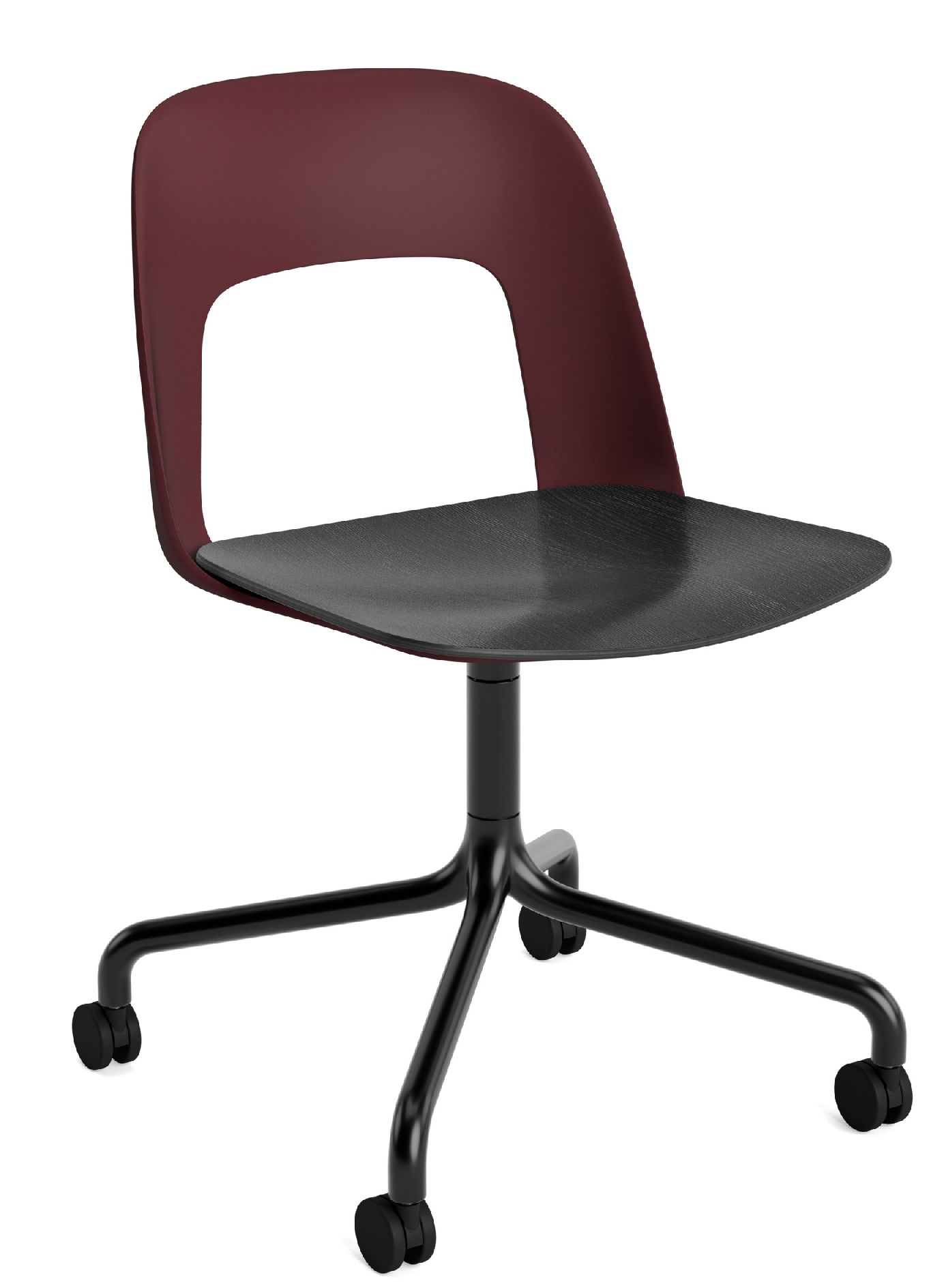 Layout Side Chair 162 4-star swivel chair Hay 