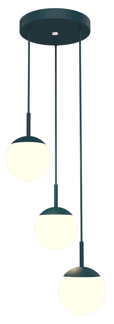 Mooon Triple Suspension Ø 15 cm pendant light Fermob Mooon Triple Suspension Ø 15 cm pendant light Fermob