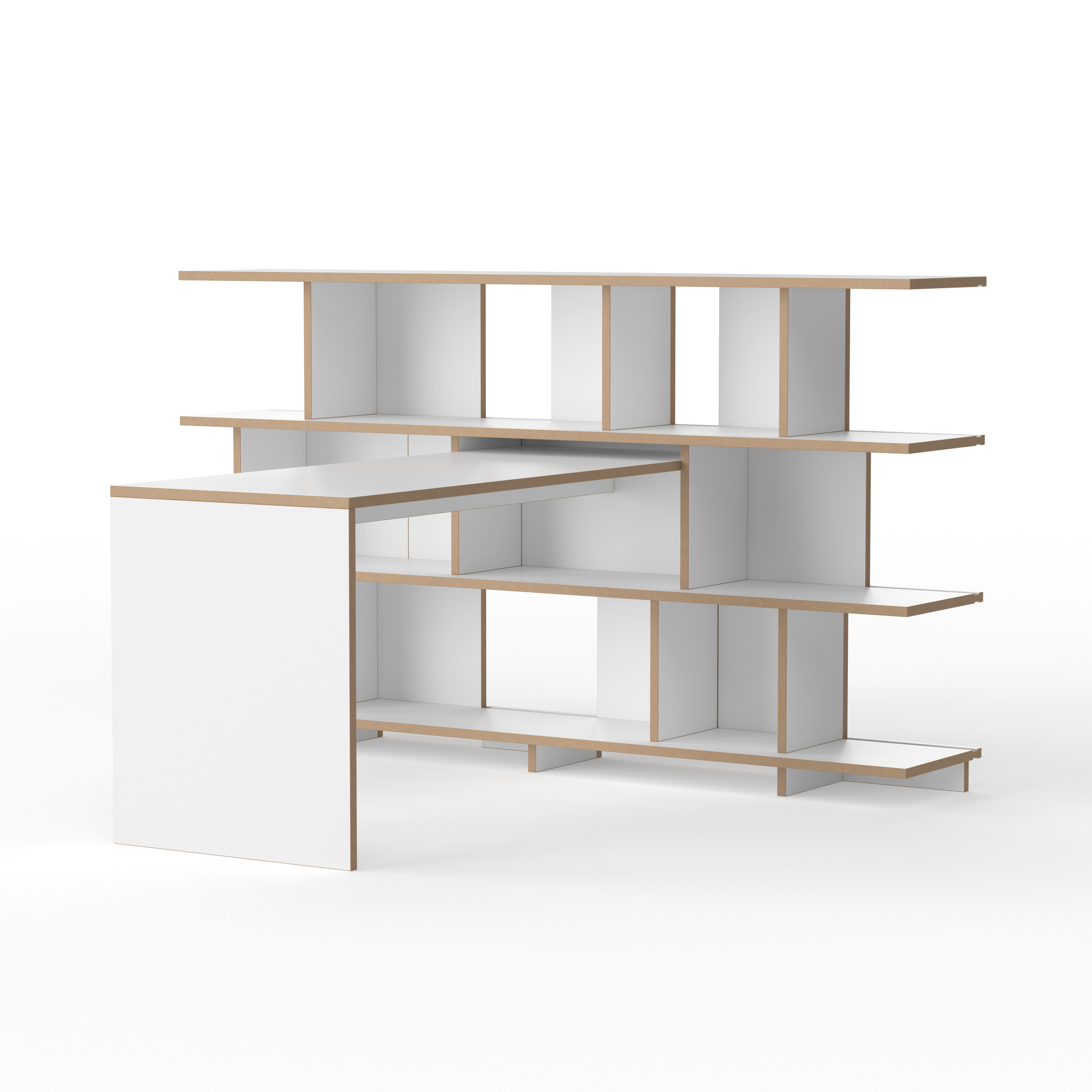 Anstell table for Stell shelf Tojo