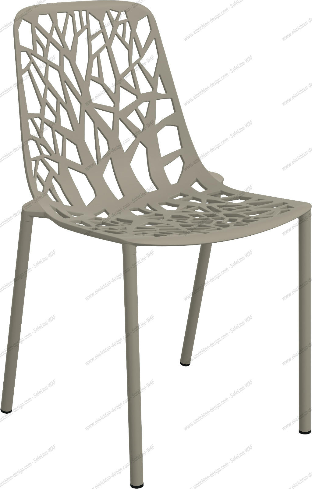 Forest Outdoor Chair Fast pearly gold