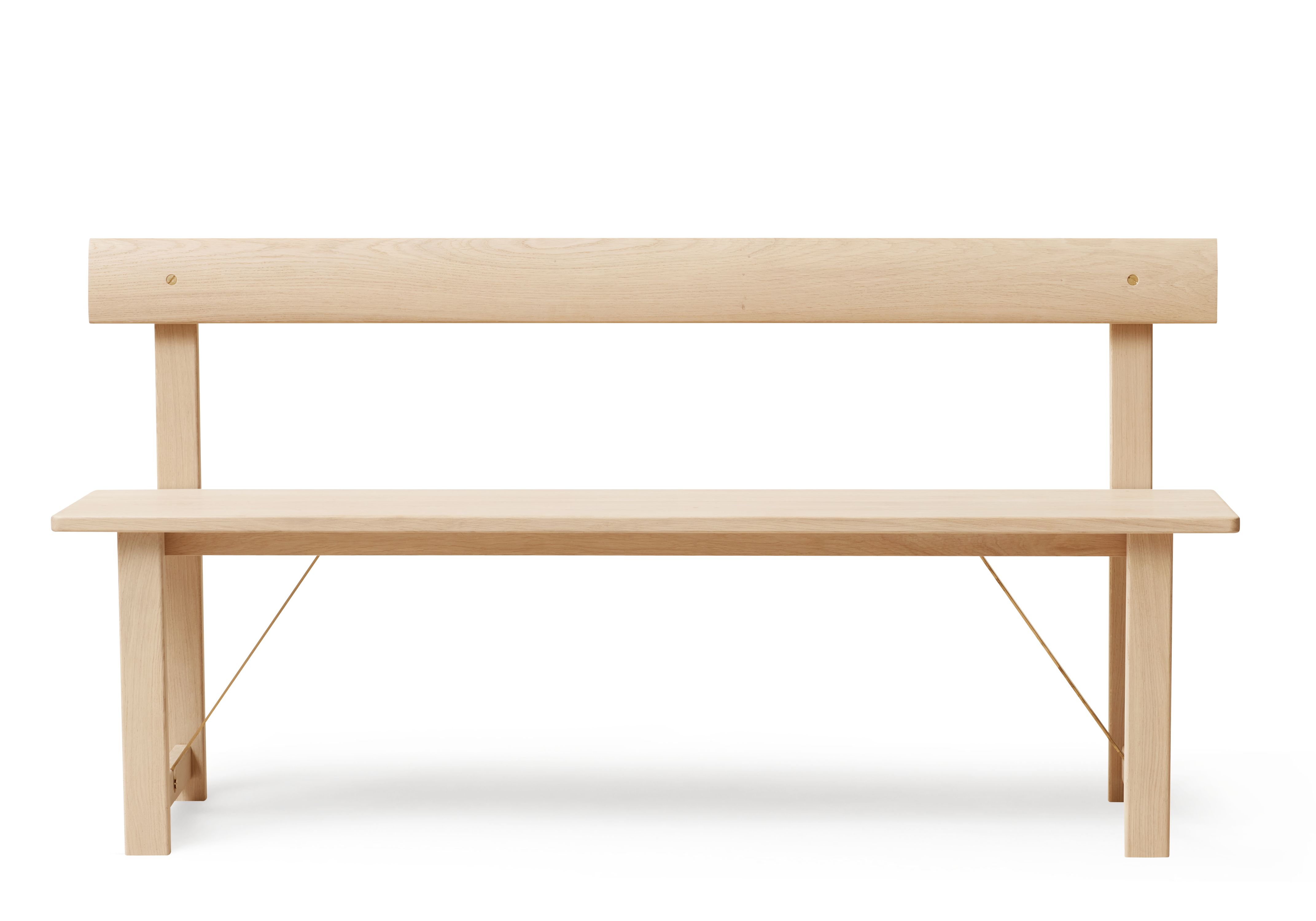 Position Bench Oak white oiled Form & Refine
