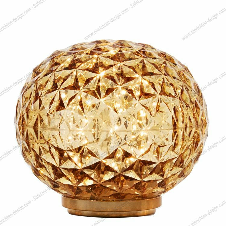 MINI Planet LED Akku Table lamp Yellow Kartell SINGLE PIECES