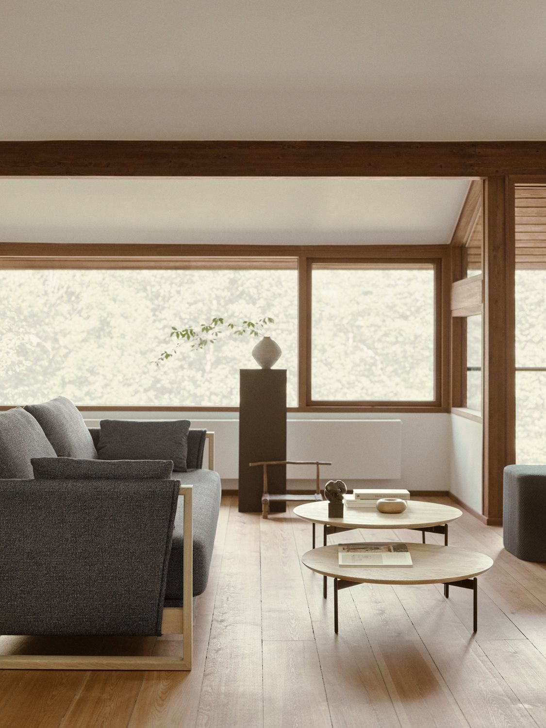 MADISON Wood Sofa / Sofa bed Softline 