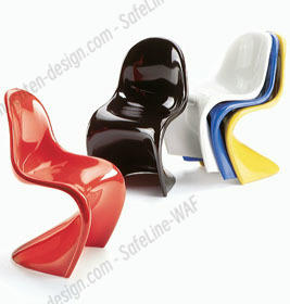 Miniatur Set Panton Chair Vitra