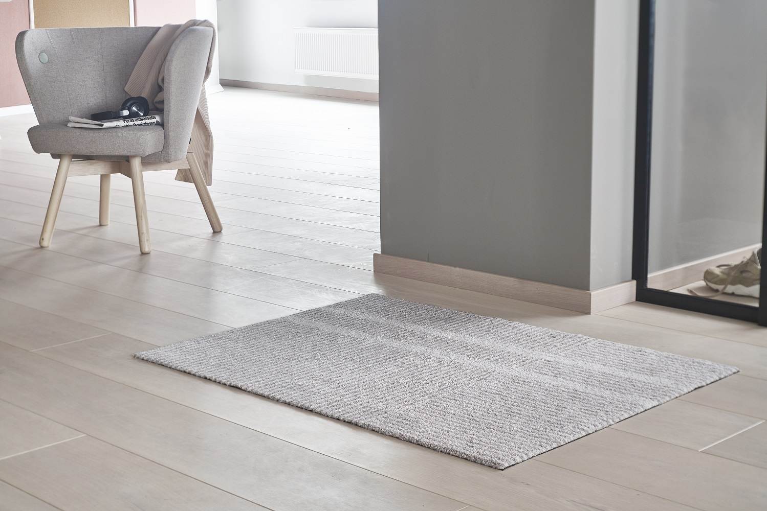 Løype Indoor / Outdoor Doormat W 65 x D 85 cm / STORMY Heymat SINGLE PIECES