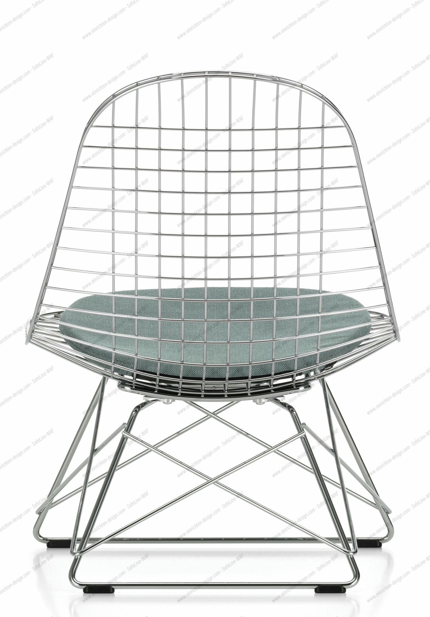 LKR-5 Wire Chair Chair with Seat Cushion Vitra