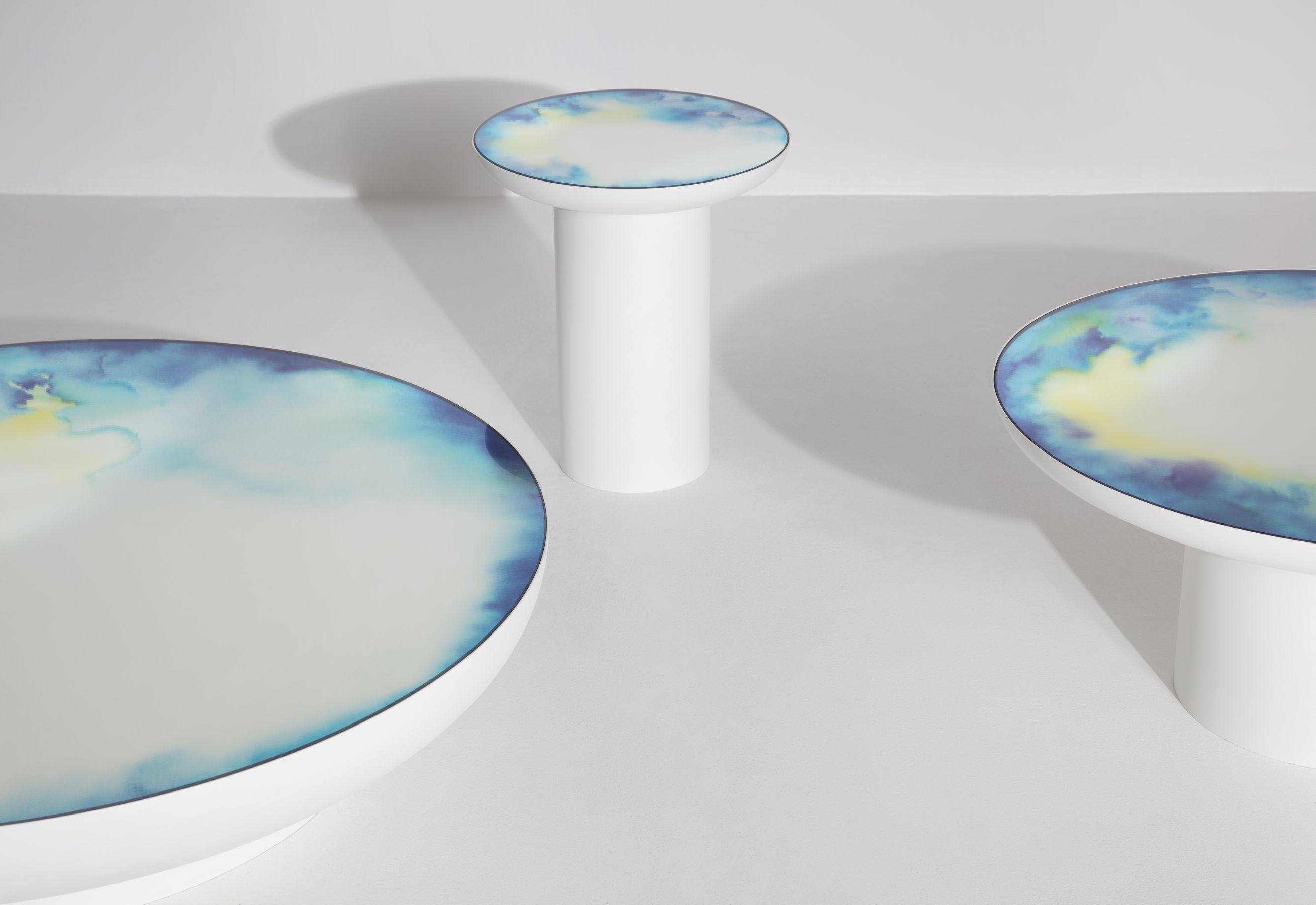 Francis Coffee Table Coffee table Ø 110 cm Petite Friture White Francis Coffee Table Coffee table Ø 110 cm Petite Friture White