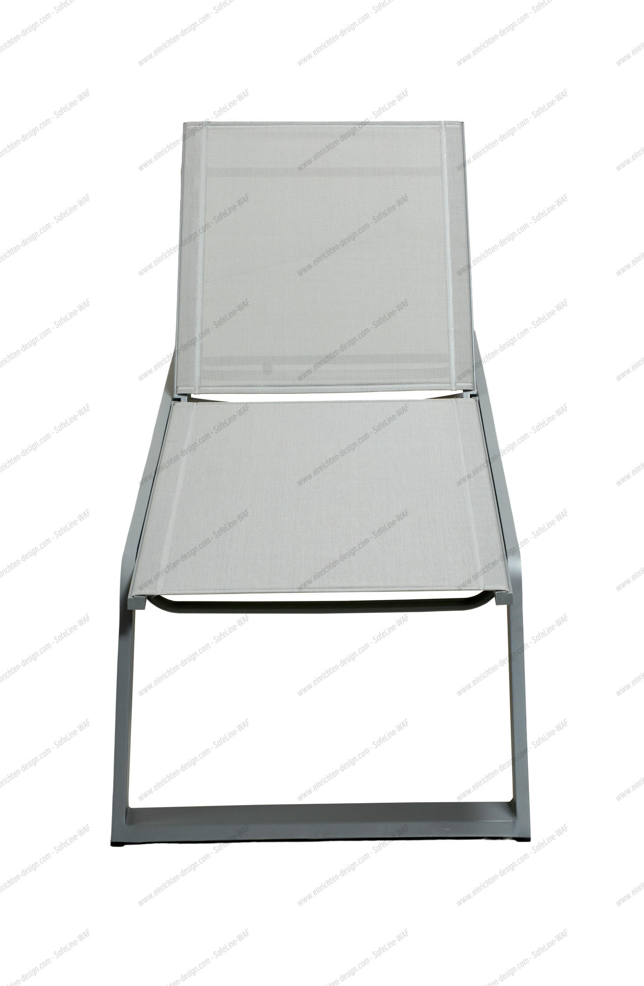 Siesta Outdoor Sun lounger Cane-Line light gray