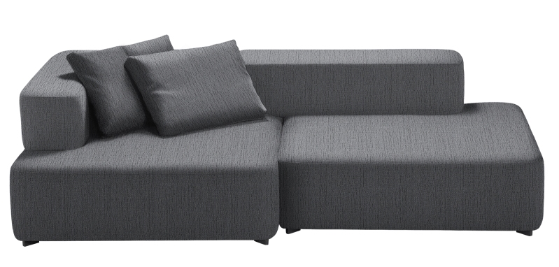 Alphabet 2-Seater Sofa Armrest Left Fritz Hansen