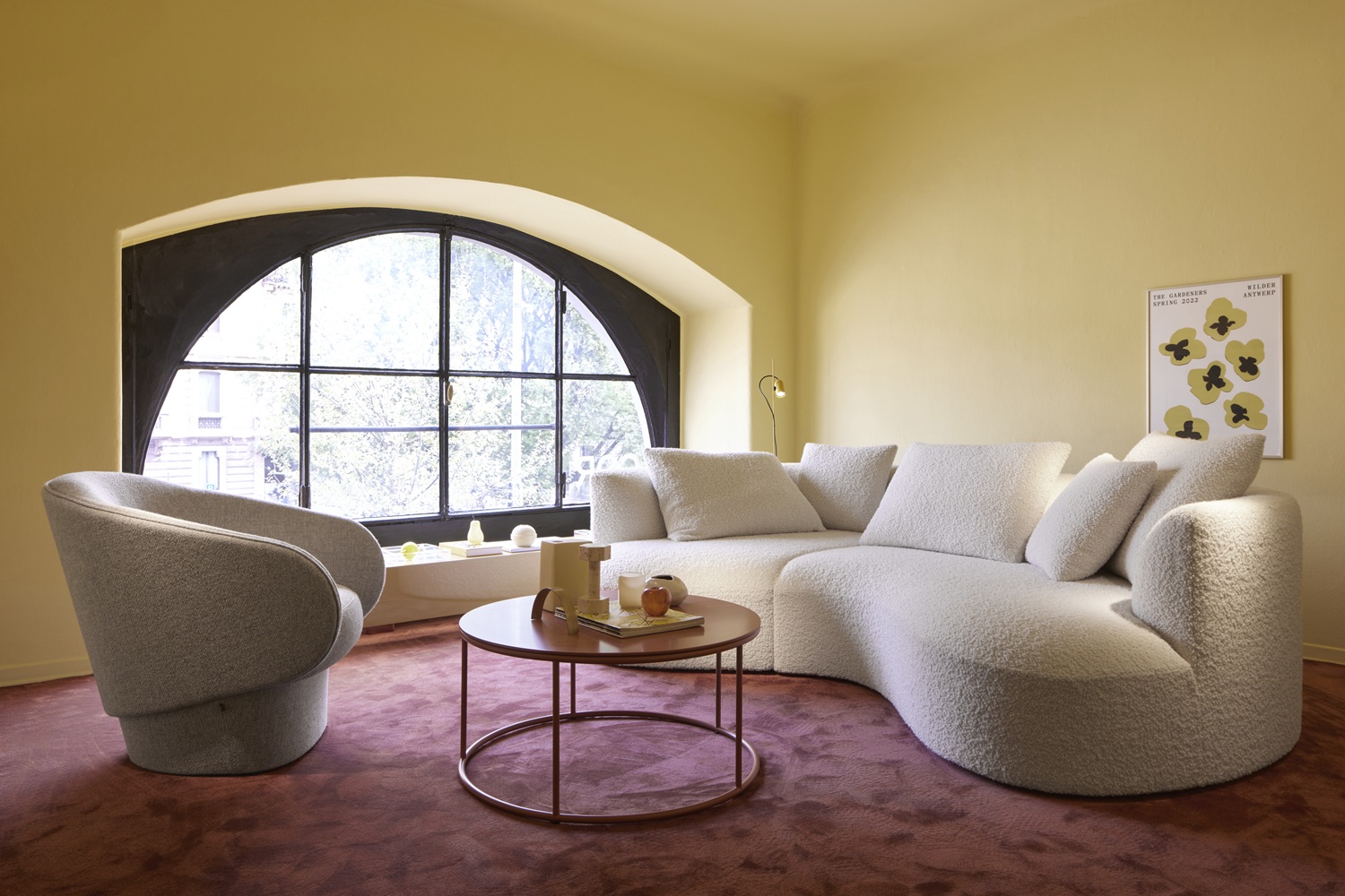 Siwa sofa small with lounger Cor