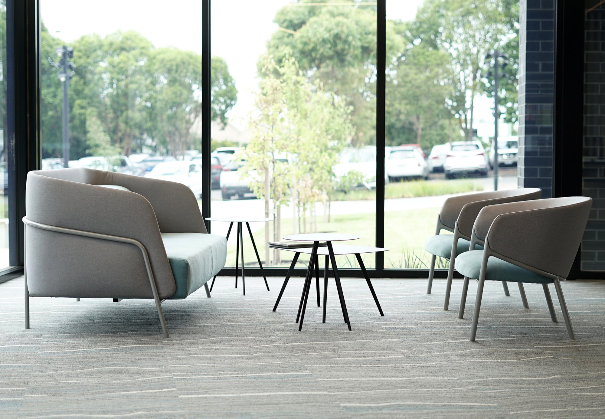 Agorà Side table medium Segis mustard