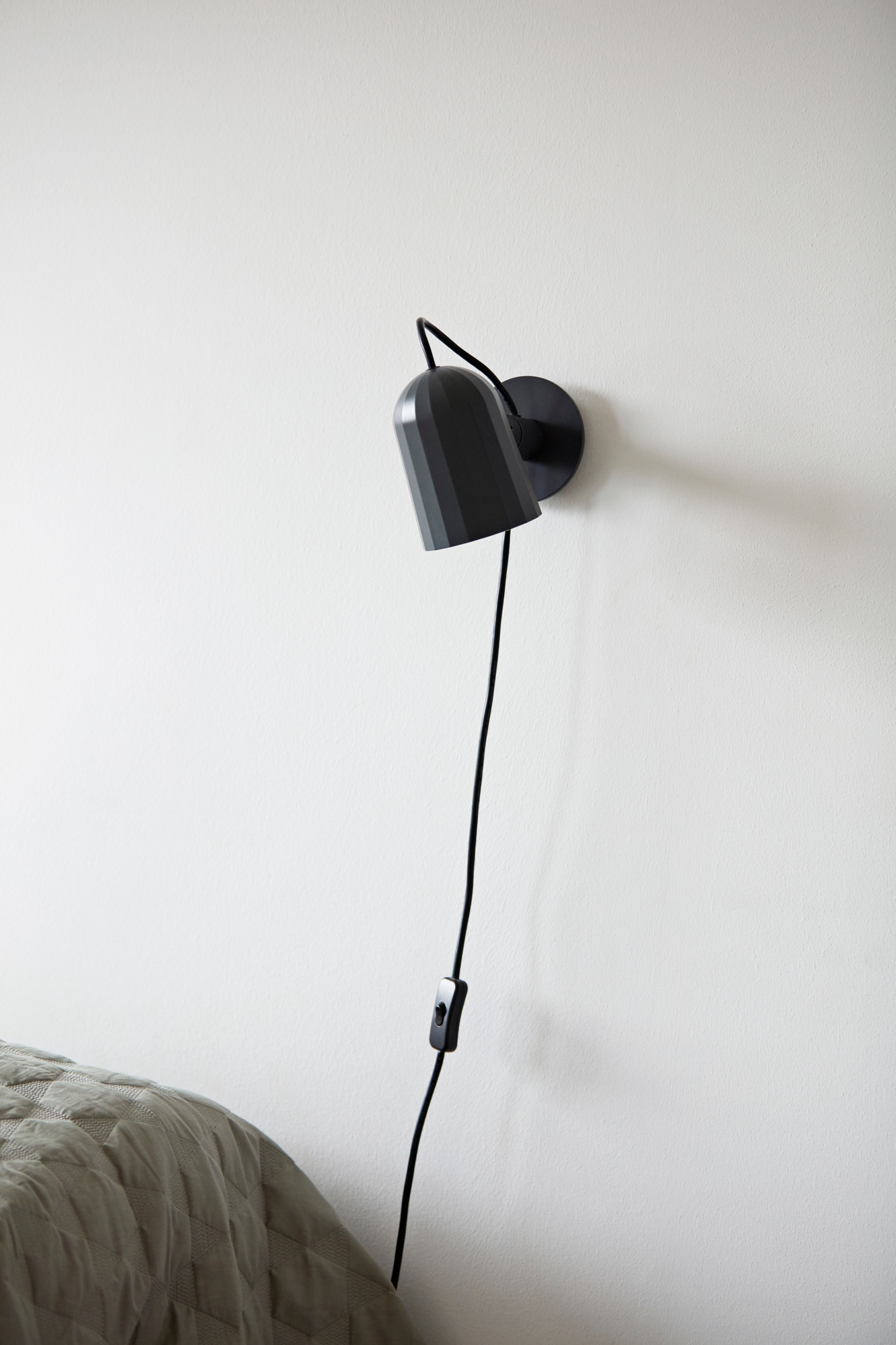 Noc Wall Wall Lamp DARK GRAY Hay SINGLE PIECES