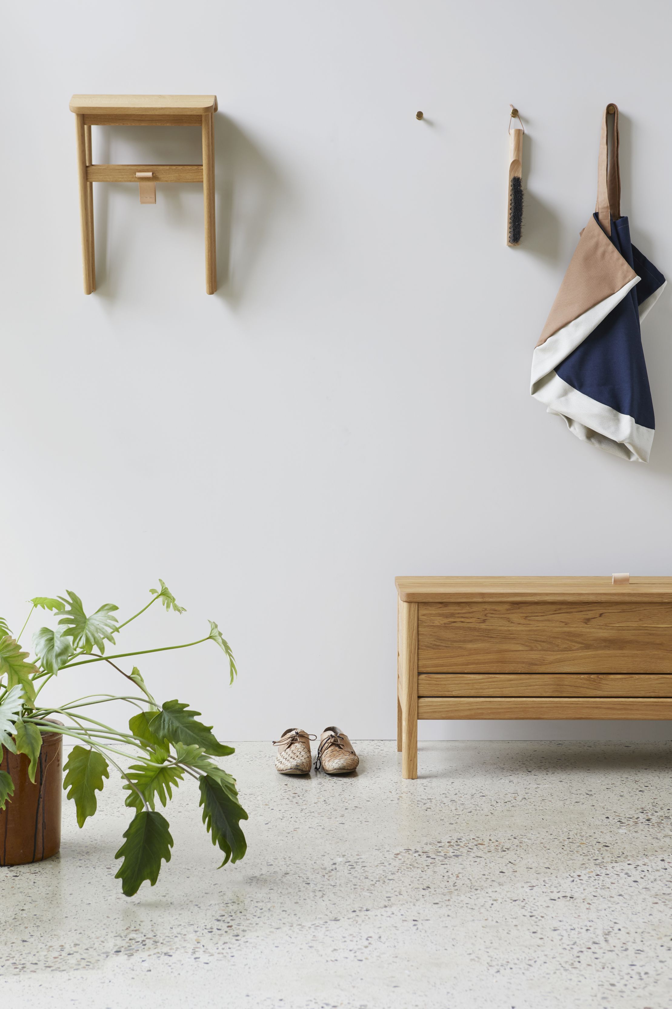A Line Chest Bench 111 Oak Form & Refine