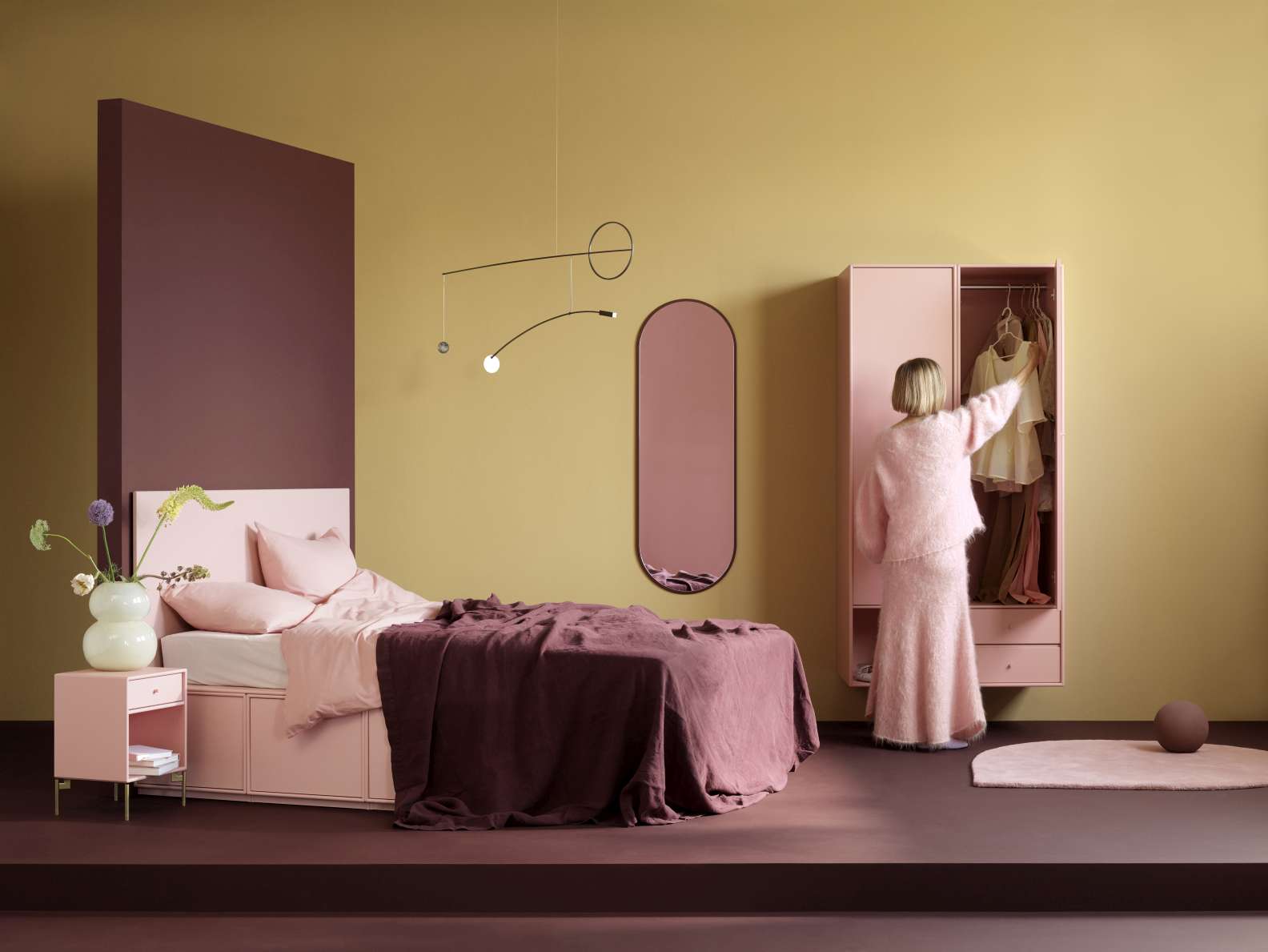 Colour Frame Mirror Figure Mirror Montana 