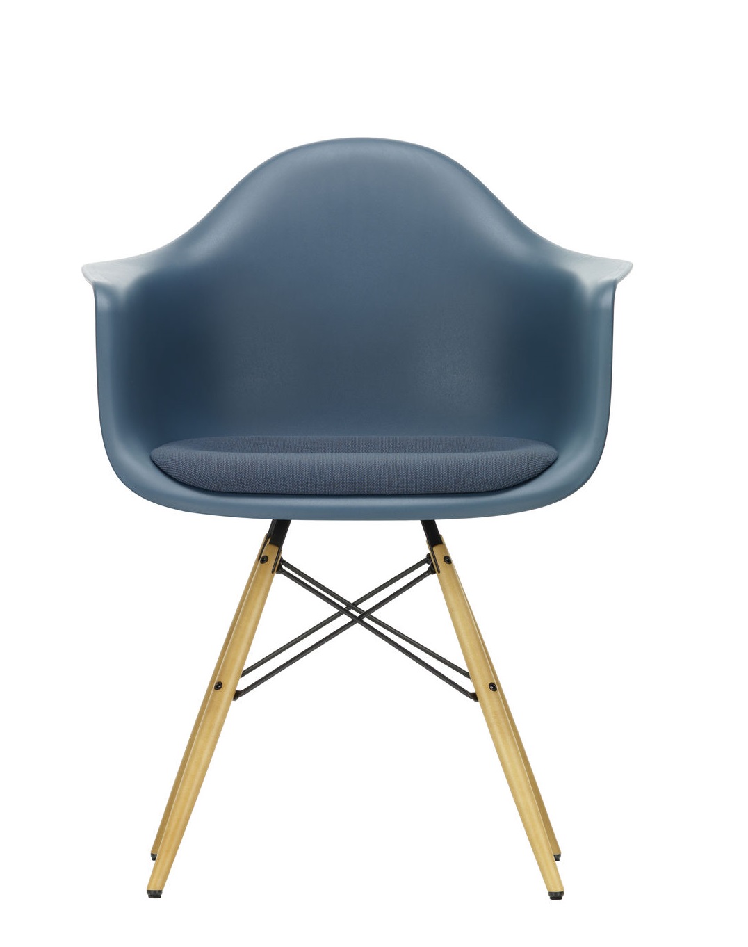 Eames Plastic Arm Chair DAW Chair with seat cushion Vitra