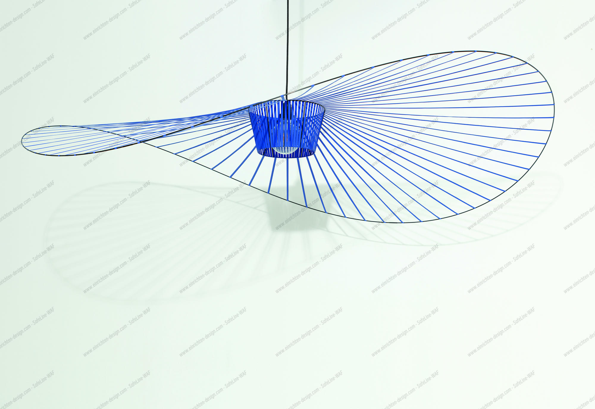 Vertigo Pendant Light Large Cobalt Blue Petite Friture