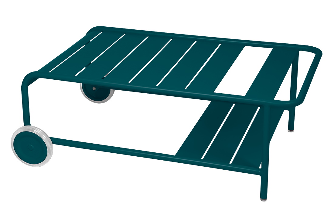 Luxembourg Low Table with Castors Outdoor Fermob Luxembourg Low Table with Castors Outdoor Fermob