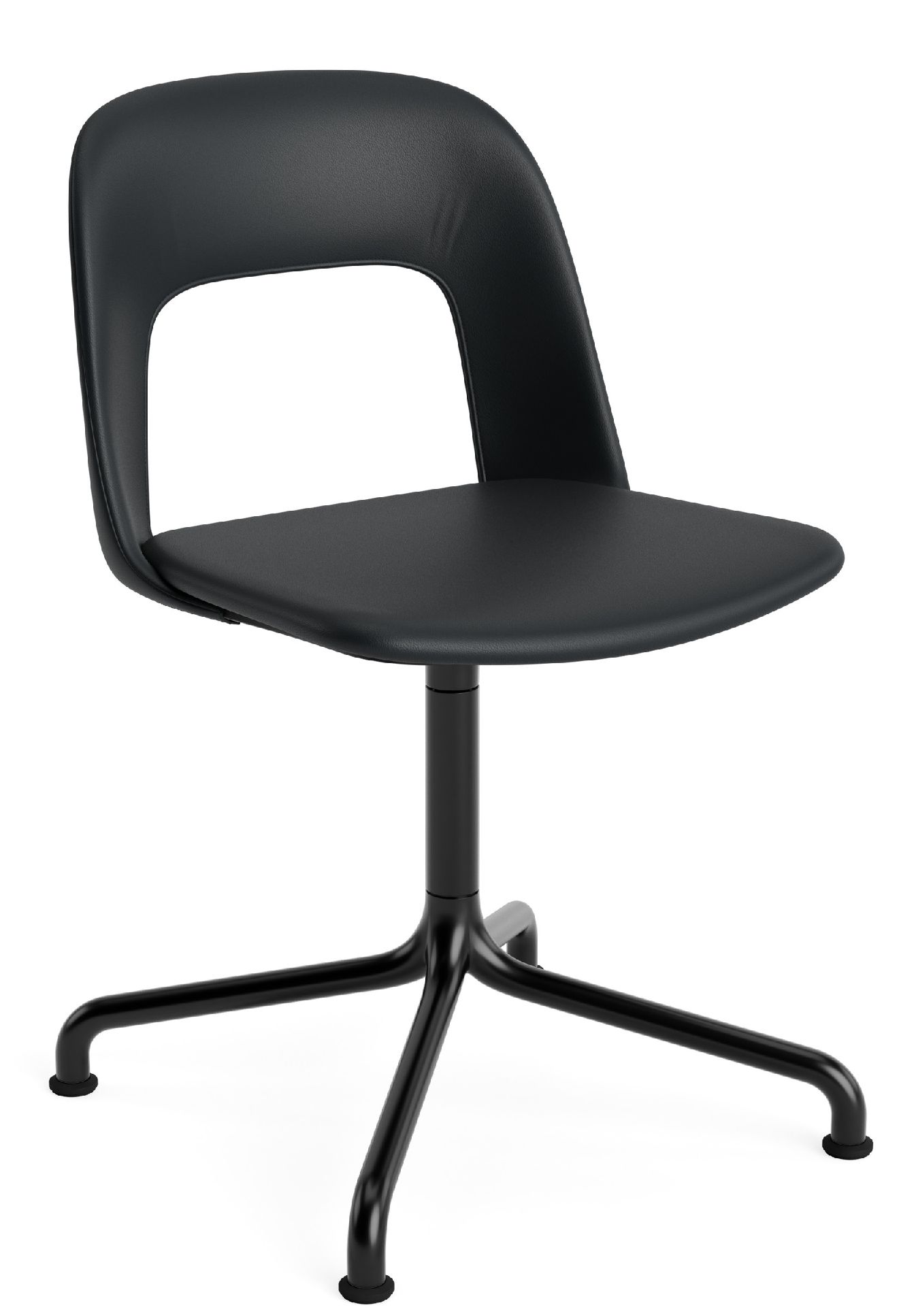 Layout Side Chair 154 4-star swivel chair Hay 