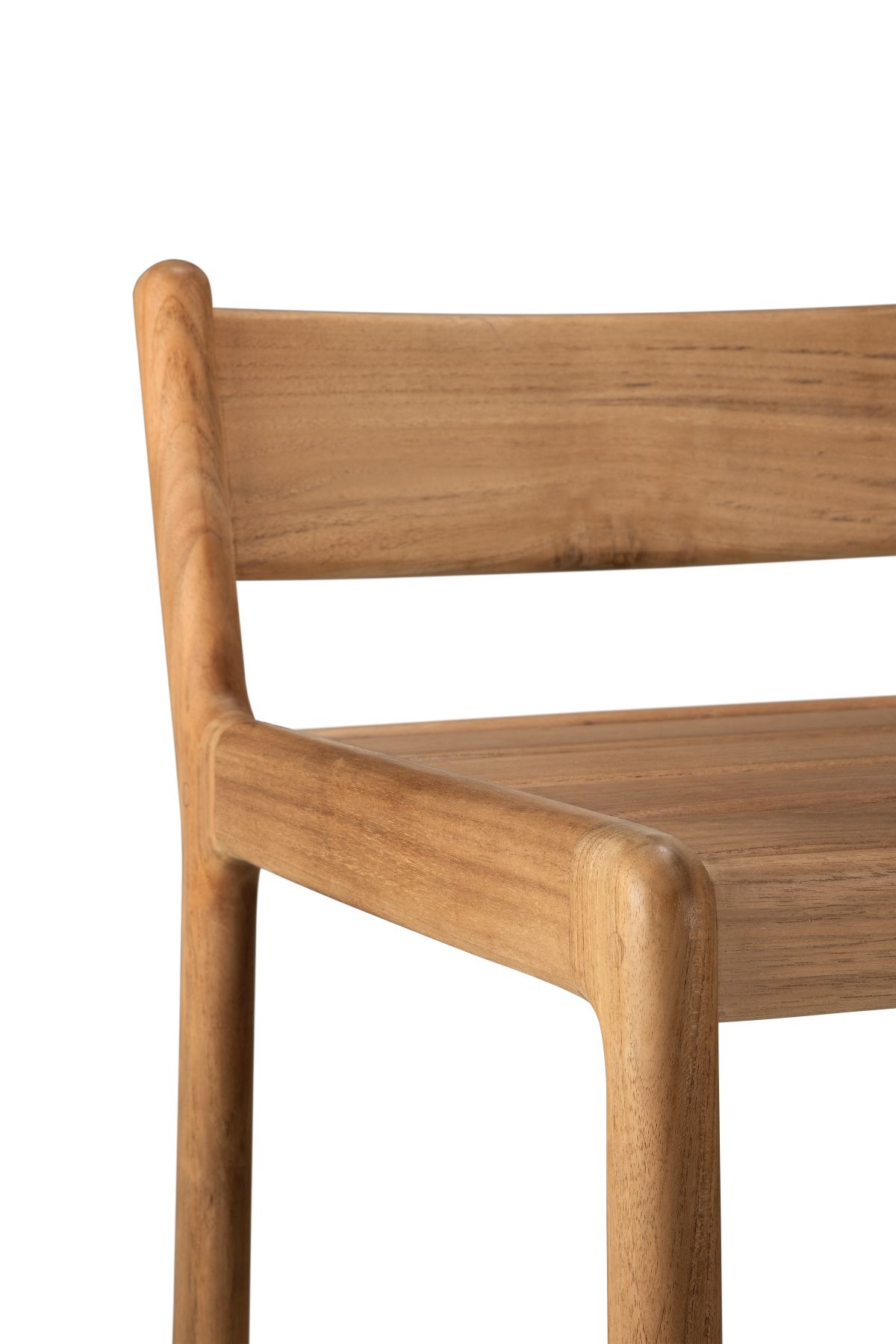 Jack outdoor bar stool teak Ethnicraft