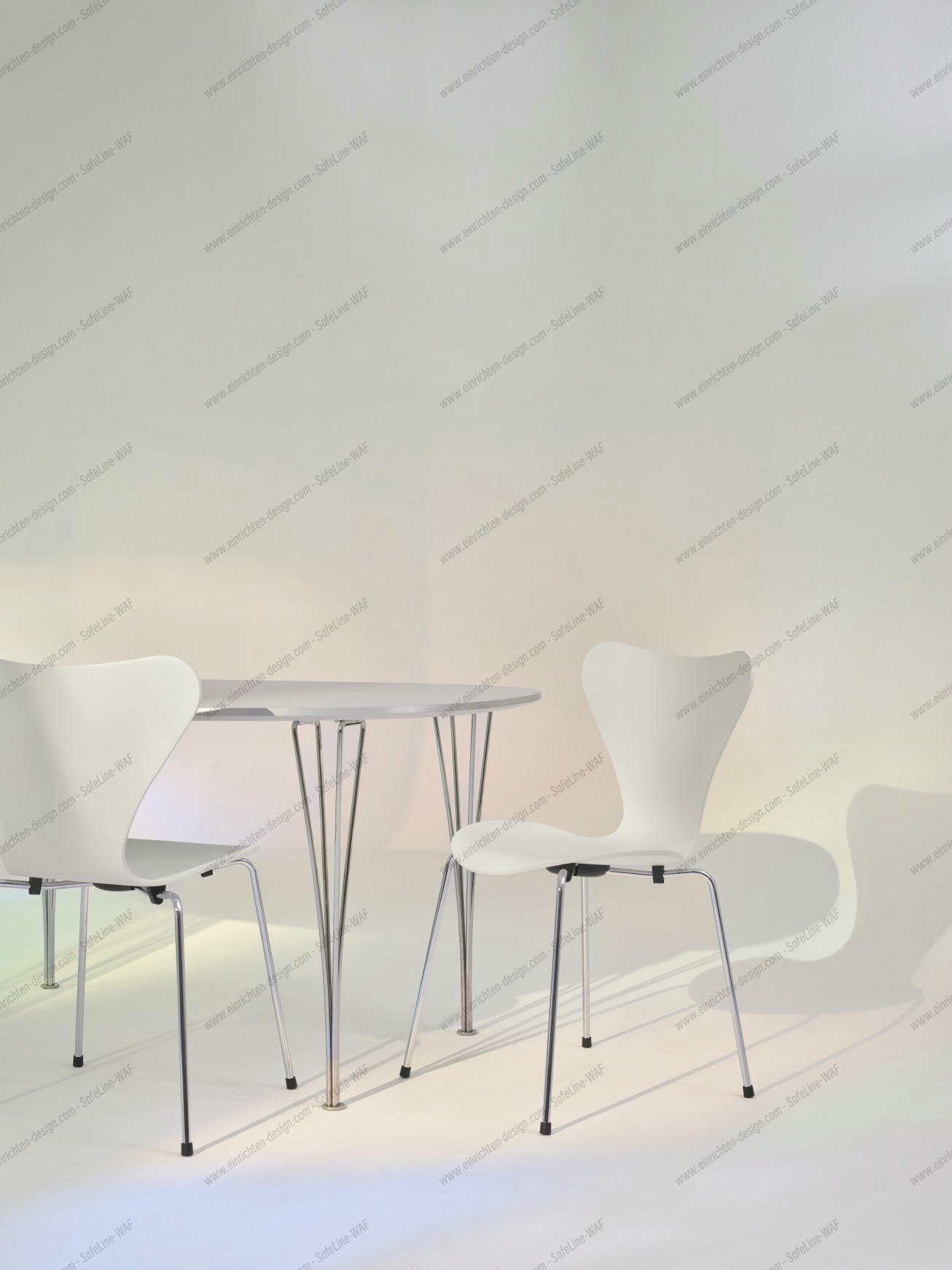 Fritz Hansen Super Elliptical table series