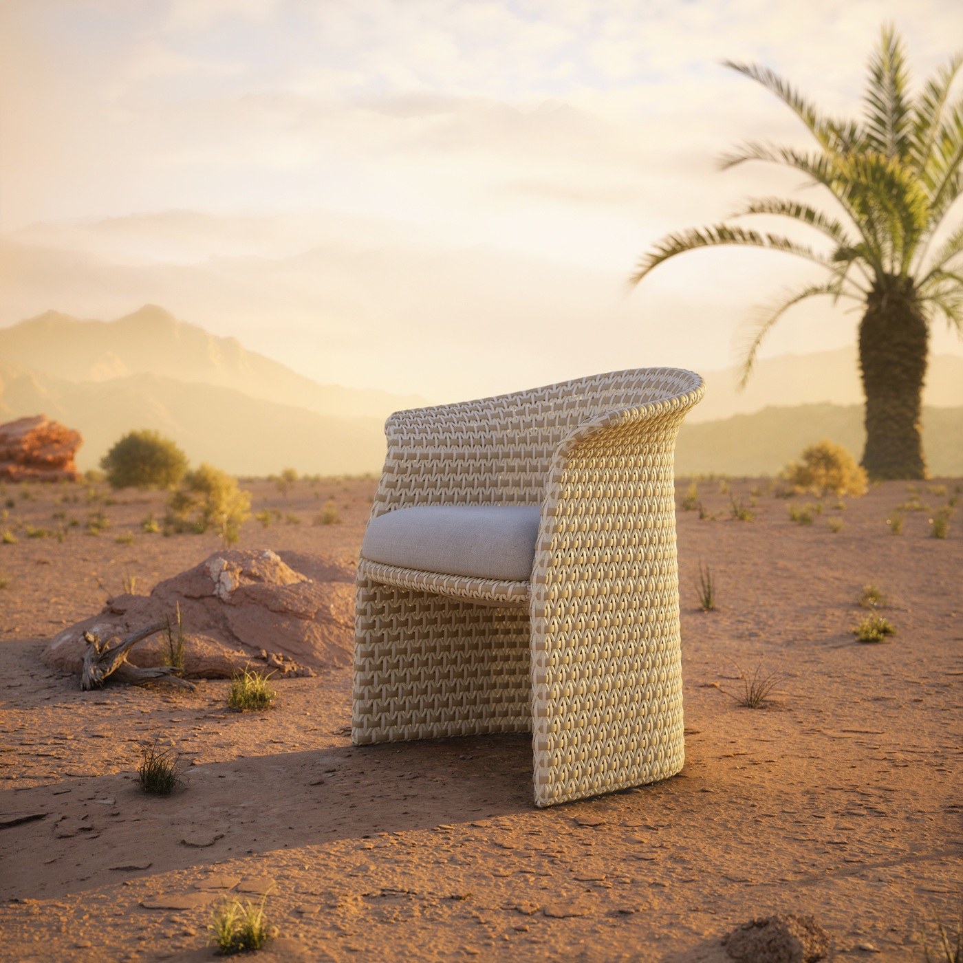 FLLAIR Outdoor Armchair Dedon