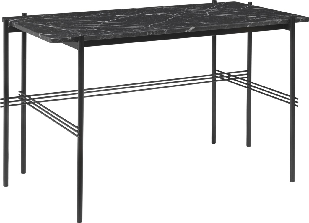 TS Desk Marble Black Gubi